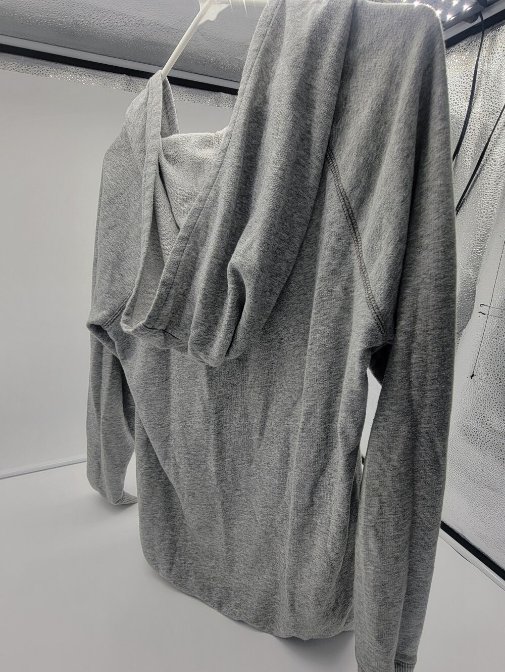 Gray Women's Hoodie Sweater - Gray Pullover Sweatshirt